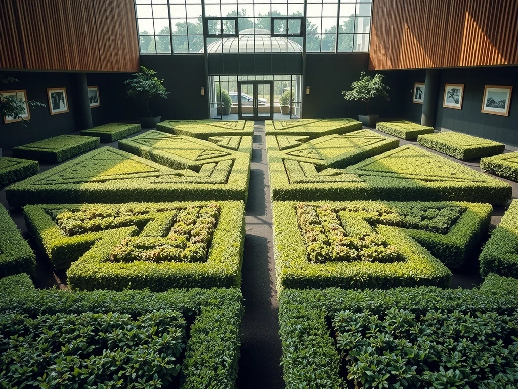 Geometric Garden Patterns